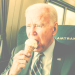 Joe Biden Takes Amtrak to D.C.—For What, Exactly? Ice Cream and Make-Believe?
